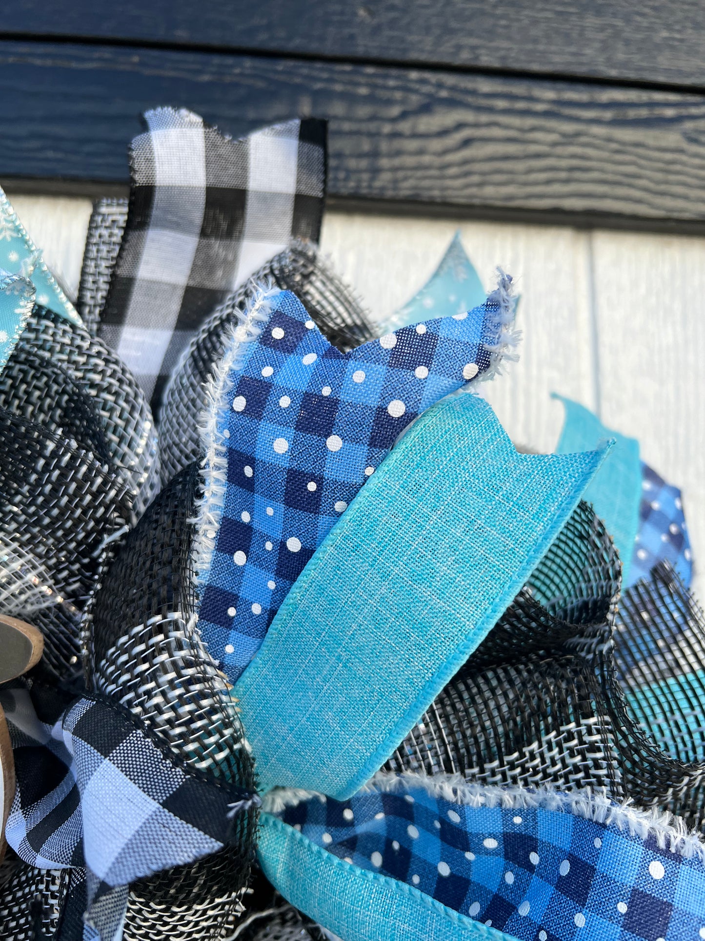 Snowman Winter Wreath