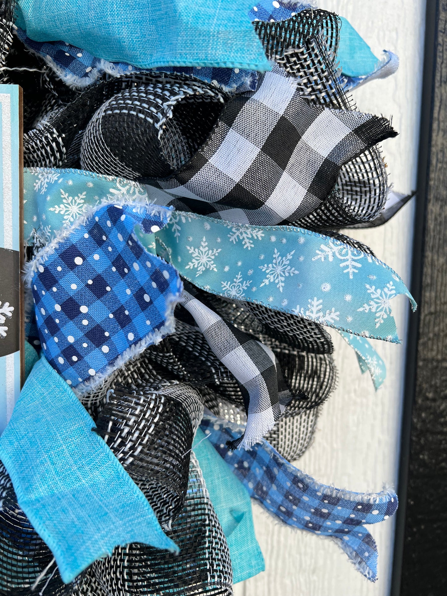 Snowman Winter Wreath