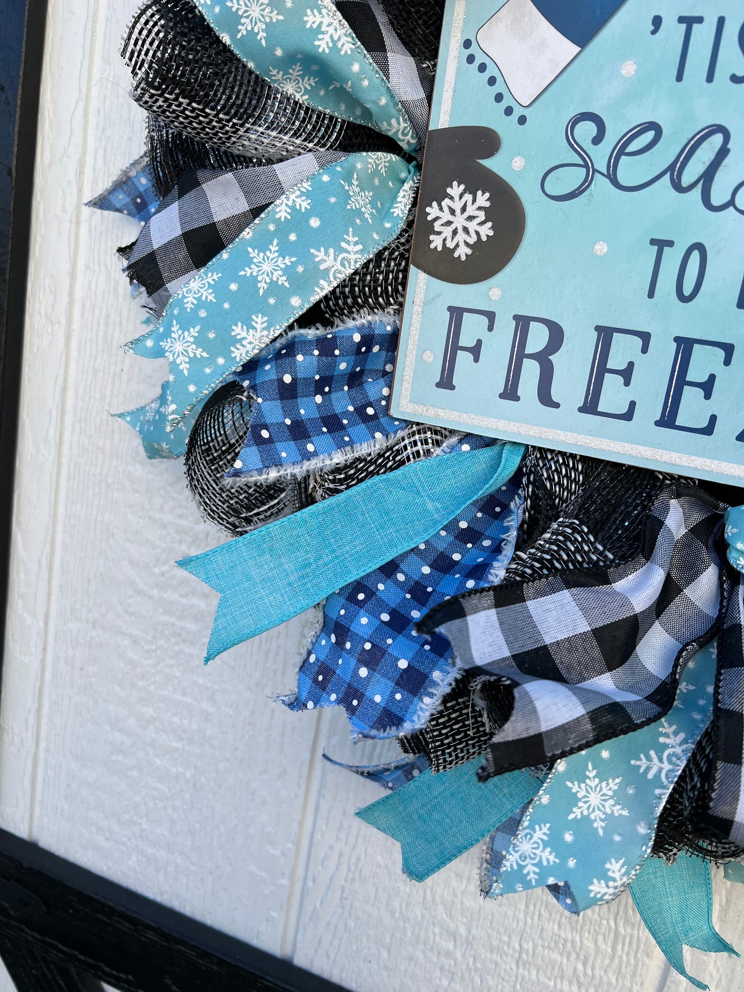 Snowman Winter Wreath