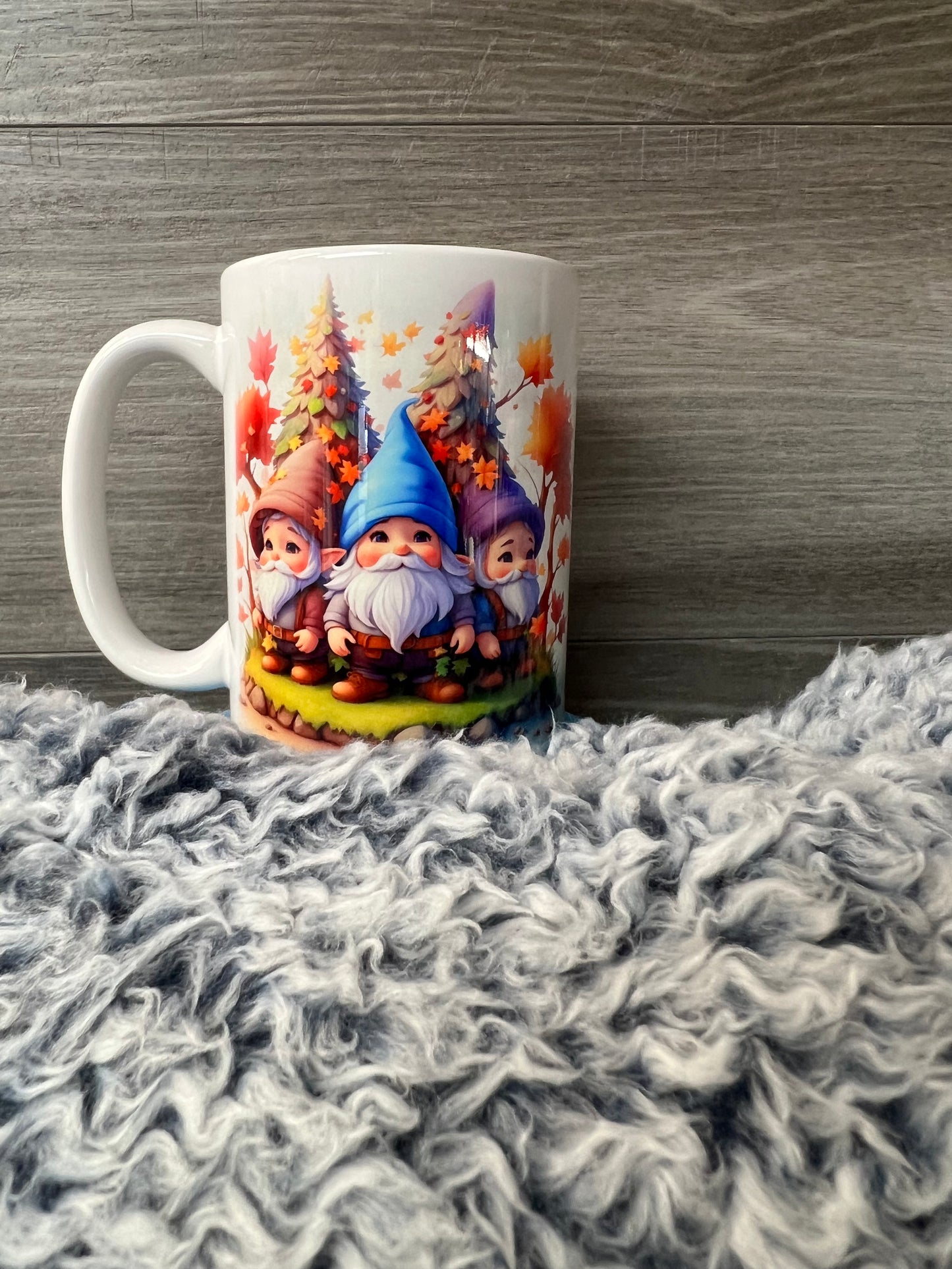 Fall Gnome 15oz Coffee Mug