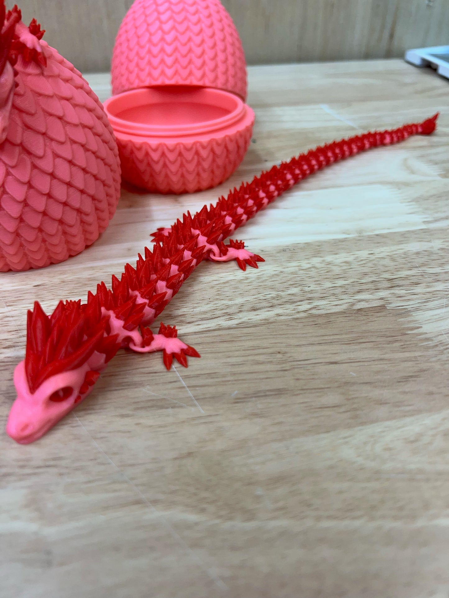 12 Inch Dual Color Dragon and Egg Set