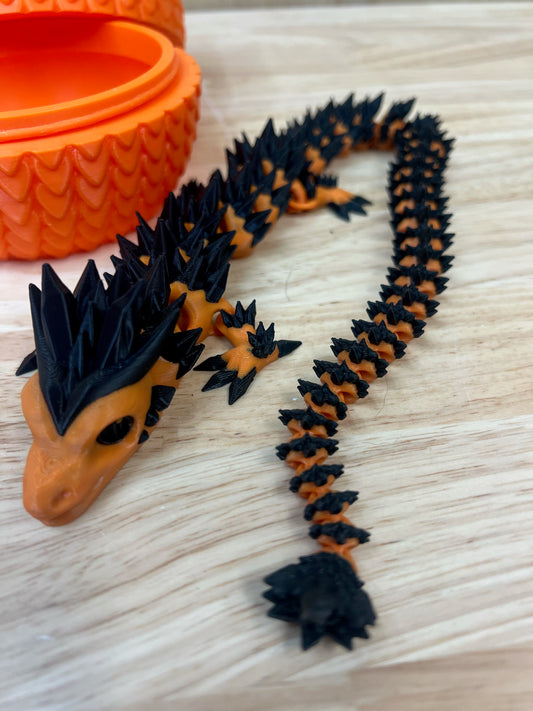18 Inch Dual Color Dragon and Egg Set