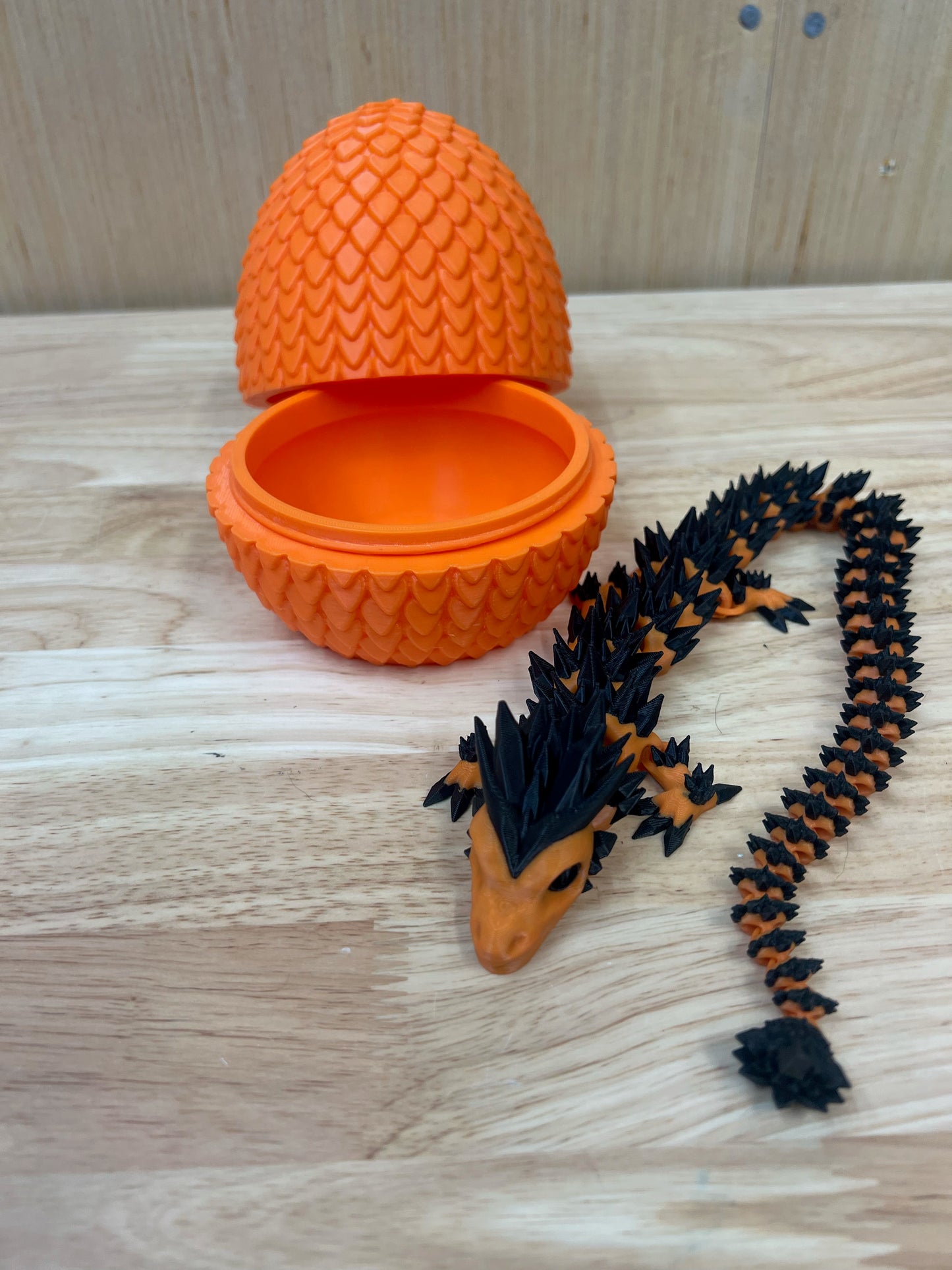 18 Inch Dual Color Dragon and Egg Set
